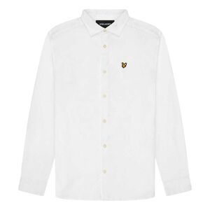 Lyle & Scott Mens Poplin Button-Down Shirt / White